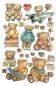 Preview: Stamperia, The Owl's House A5 Silicon Mould Teddy Bears