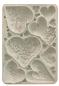 Preview: Stamperia, Alice in Christmas A5 Silicon Mould Simple Hearts