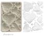 Preview: Stamperia, Alice in Christmas A5 Silicon Mould Simple Hearts