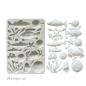 Preview: Stamperia, Silent Sea A5 Silicon Mould Shells and Fish