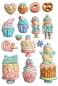 Preview: Stamperia, Candy Christmas A5 Silicon Mould Cakes