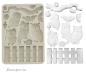 Preview: Stamperia, The Owl's House A5 Silicon Mould Owls and Branch