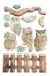 Preview: Stamperia, The Owl's House A5 Silicon Mould Owls and Branch