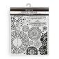 Preview: Stamperia, Fortune Thick Stencil Macrocosm Mixed Patterns