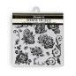 Preview: Stamperia, Shabby Rose Thick Stencil Rose Pattern