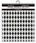 Preview: Stamperia, Alice in Christmas Thick Stencil Rhombus Pattern