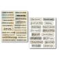 Preview: Ciao Bella, Little Words Mixed Media Stickers