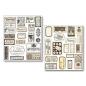 Preview: Ciao Bella, Vintage Scripts Mixed Media Stickers