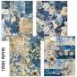Preview: Ciao Bella, Urban Blue Denim Craftmix Mixed A5 Paper Pack