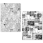 Preview: Ciao Bella, Newspapers A5 Tissue Paper Set