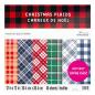 Preview: Craft Smith, Scrapbook Christmas Plaids 12x12 Inch Paper Pad