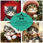Preview: Paper Favourites, Christmas Kitties 6x6 Inch Paper Pack