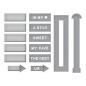 Preview: Spellbinders, Pick Your Greeting Slider Etched Dies