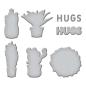 Preview: Spellbinders, Simon Hurley Succulents Etched Dies