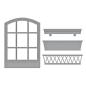 Preview: Spellbinders, Vista View Window Etched Dies