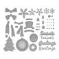 Preview: Spellbinders, Christmas Wreath Add-Ons Etched Dies