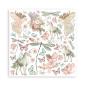 Preview: Stamperia, Wonderland 8x8 Inch Paper Pack