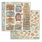 Preview: Stamperia, Art of Travelling 8x8 Inch Paper Pack