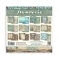 Preview: Stamperia, Songs of the Sea Backgrounds 8x8 Inch Paper Pack