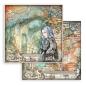 Preview: Stamperia, Sir Vagabond in Fantasy World 8x8 Inch Paper Pack