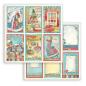 Preview: Stamperia, Christmas Patchwork 6x6 Inch Paper Pack