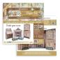 Preview: Stamperia, 3D Paper Kit 12x12 Inch Lady Vagabond Lifestyle
