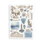 Preview: Stamperia, Silent Sea A5 Washi Pad
