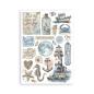 Preview: Stamperia, Silent Sea A5 Washi Pad