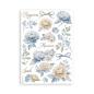 Preview: Stamperia, Timeless A5 Washi Pad