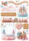 Preview: Stamperia, Candy Christmas A5 Washi Pad