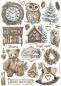 Preview: Stamperia, The Owl's House A5 Washi Pad