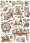 Preview: Stamperia, The Owl's House A5 Washi Pad