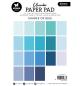 Preview: Studiolight • Paper Pad Unicolor Shades of blue Essentials nr.157