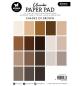 Preview: Studiolight • Paper Pad Unicolor Shades of brown Essentials nr.158