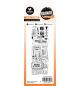 Preview: Studiolight • Stamp Tickets background Grunge Collection nr.676