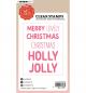 Preview: Studiolight, Stempel Quotes large Holly jolly Sweet Stories nr.294