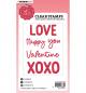 Preview: Studio Light • Stamp Quotes large Love you Sweet Stories nr.328