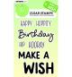 Preview: Studio Light • Stamp Quotes large Make s wish Sweet Stories nr.418