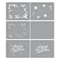 Preview: Spellbinders, Layered Merry Christmas Foliage Stencils