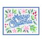 Preview: Spellbinders, Layered Merry Christmas Foliage Stencils