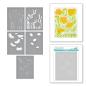 Preview: Spellbinders, Coneflower Layered Stencil
