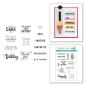Preview: Spellbinders, Complimentary Slider Greetings Clear Stamp