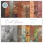 Preview: Craft Consortium Essential Craft Papers 6x6 Inch Paper Pad Metal Textures