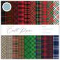 Mobile Preview: Craft Consortium, Essential Craft Papers 6x6 Inch Paper Pad Tartan