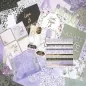 Preview: Craft Smith Scrapbook Block Grace mit Goldfoil