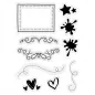 Preview: Sara Signature Crafty Fun A6 Acrylic Stamp - Accents & Frames, Crafters Companion