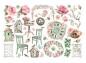 Preview: Stamperia, House of Roses Ephemera