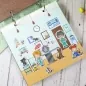 Preview: Happy Town 6"x6" Paper Pad, Hunkydory
