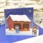 Preview: Hunkydory, Happy Town Stamp Set - The Nativity