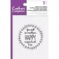Preview: Crafter's Companion Clear Acrylic Stamp - Happy as you Decide